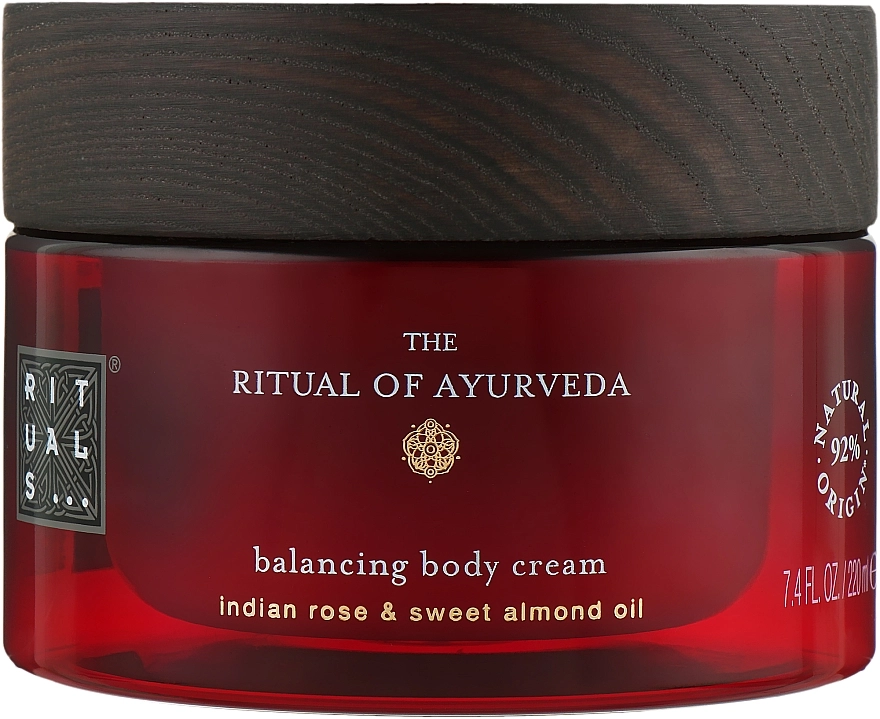 Питательный крем для тела - Rituals The Ritual of Ayurveda Balancing Body Cream, 220 мл - фото N1