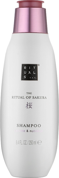 Шампунь для волосся "Об'єм та живлення" - Rituals The Ritual of Sakura Volume & Nutrition Shampoo, 250 мл - фото N1