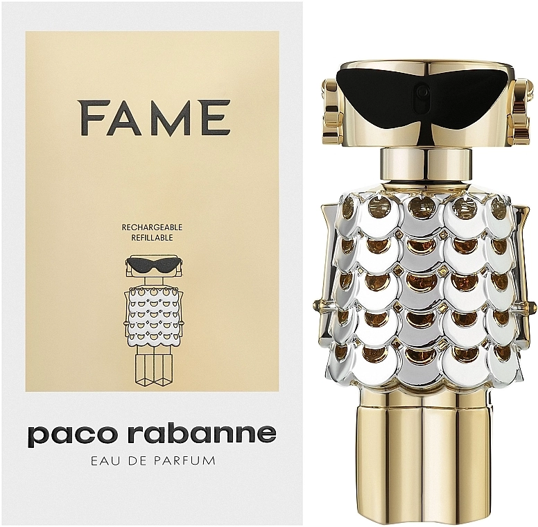 Парфюмированная вода женская - Paco Rabanne Fame, 80 мл - фото N2