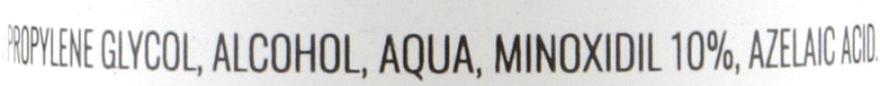 Лосьйон чоловічий для росту волосся 10% - MINOXON Hair Regrowth Treatment Minoxidil Topical Solution + Azelaic Acid 10%, 50 мл - фото N3