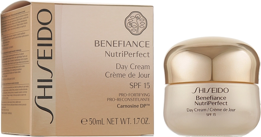 Дневной крем - Shiseido Benefiance NutriPerfect Day Cream SPF 15, 50 мл - фото N2