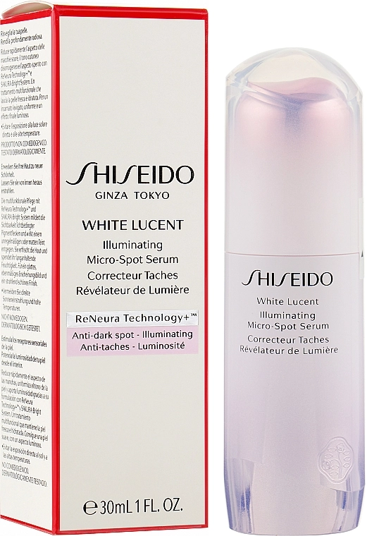 Освітлююча сироватка для обличчя - Shiseido White Lucent Illuminating Micro-Spot Serum, 30 мл - фото N2