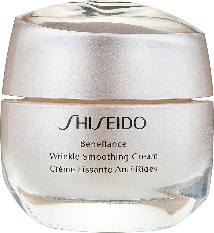 Крем для обличчя, що розгладжує зморшки - Shiseido Benefiance Wrinkle Smoothing Cream, 50 мл - фото N1
