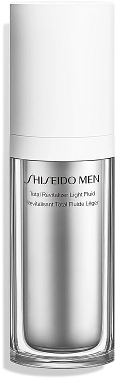 Комплексний омолоджуючий флюїд для обличчя чоловічий - Shiseido Men Total Revitalizer Light Fluid, 70 мл - фото N1