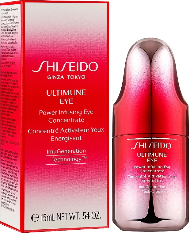 Концентрат для кожи вокруг глаз - Shiseido Ultimune Power Infusing Eye Concentrate, 15 мл - фото N2