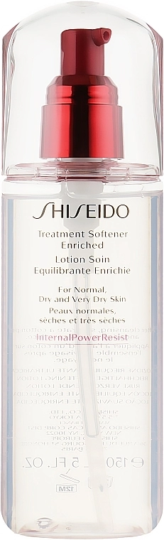 Софтнер для обличчя Treatment Softener Enriched для нормальної, сухої та дуже сухої шкіри, 150 мл - Shiseido Treatment Softener Enriched, 150 мл - фото N1