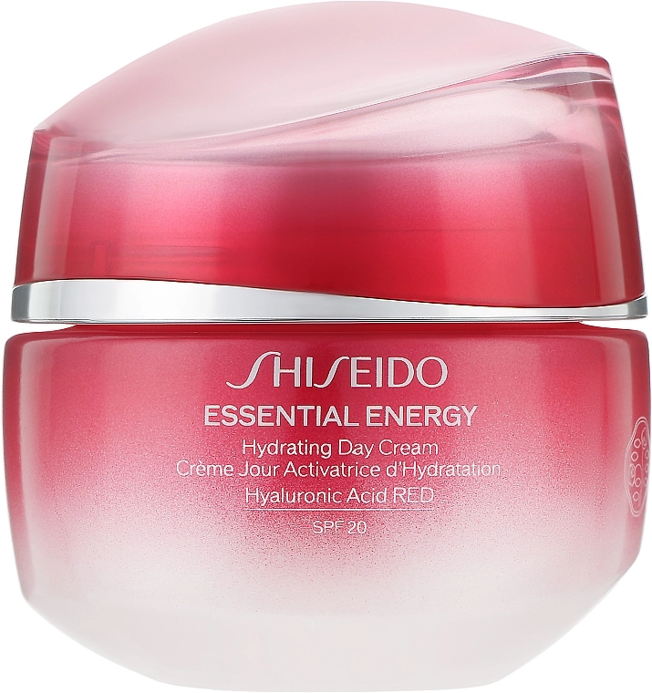 Зволожуючий денний крем SPF20 для обличчя - Shiseido Essential Energy Hydrating Day Cream SPF 20, 50 мл - фото N1