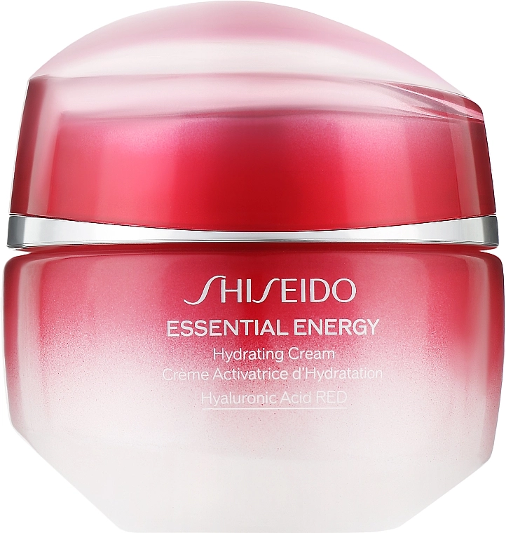 Увлажняющий крем для лица с экстрактом корня женьшеня - Shiseido Essential Energy Hydrating Cream, 50 мл - фото N1