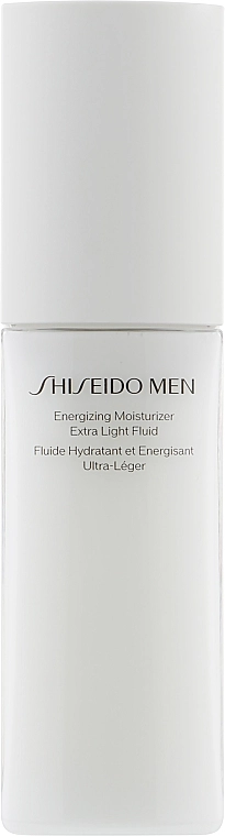 Увлажняющий и тонизирующий флюид для лица мужской - Shiseido Men Energizing Moisturizer Extra Light Fluid, 100 мл - фото N1