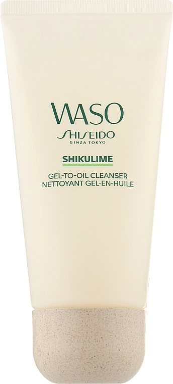 Засіб для зняття макіяжу - Shiseido Waso Shikulime Gel-to-Oil Cleanser, 125 мл - фото N1