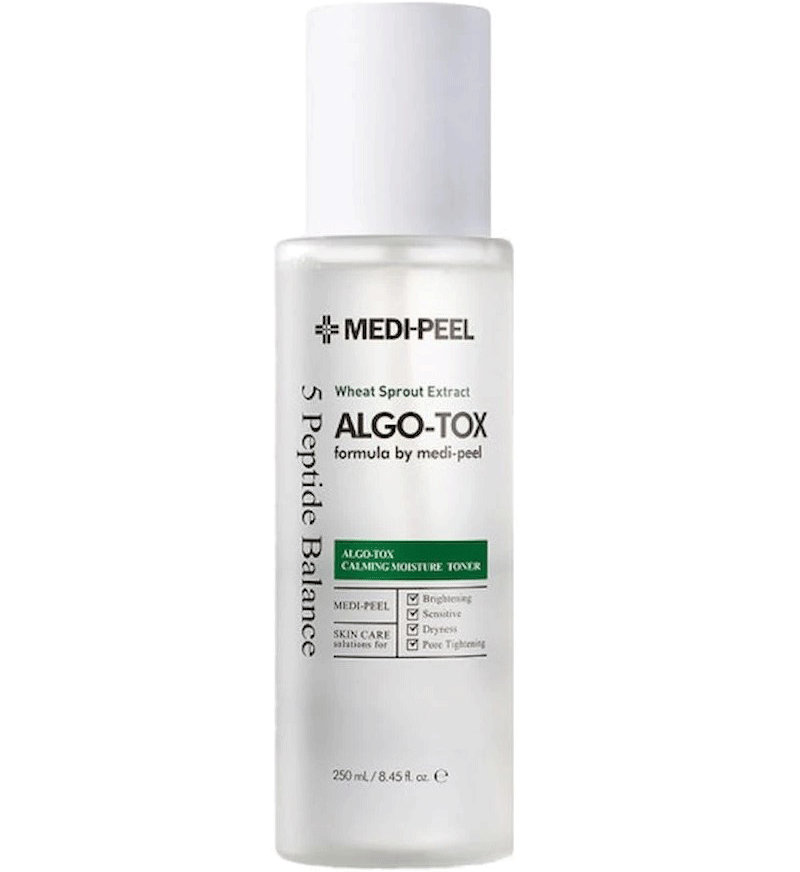 Увлажняющий успокаивающий тонер - Medi peel Algo-Tox Calming Moisture Toner, 250 мл - фото N1