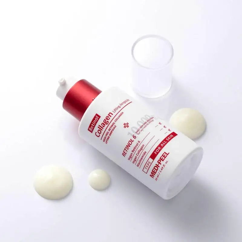 Лифтинг-ампула с ретинолом и коллагеном - Medi peel Retinol Collagen Lifting Ampoule, 50 мл - фото N4
