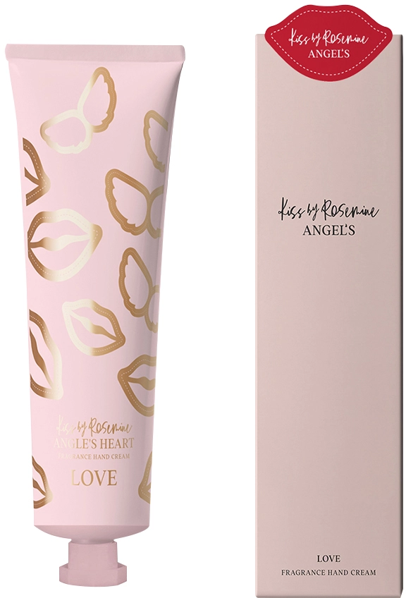 Парфюмированный крем для рук "Любовь ангела" - Kiss by Rosemine Fragrance Hand Cream Angel's Love, 60 мл - фото N2