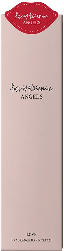 Парфюмированный крем для рук "Любовь ангела" - Kiss by Rosemine Fragrance Hand Cream Angel's Love, 60 мл - фото N3