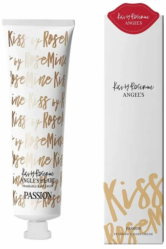 Парфюмированный крем для рук "Страсть ангела" - Kiss by Rosemine Fragrance Hand Cream Angel's Passion, 60 мл - фото N2
