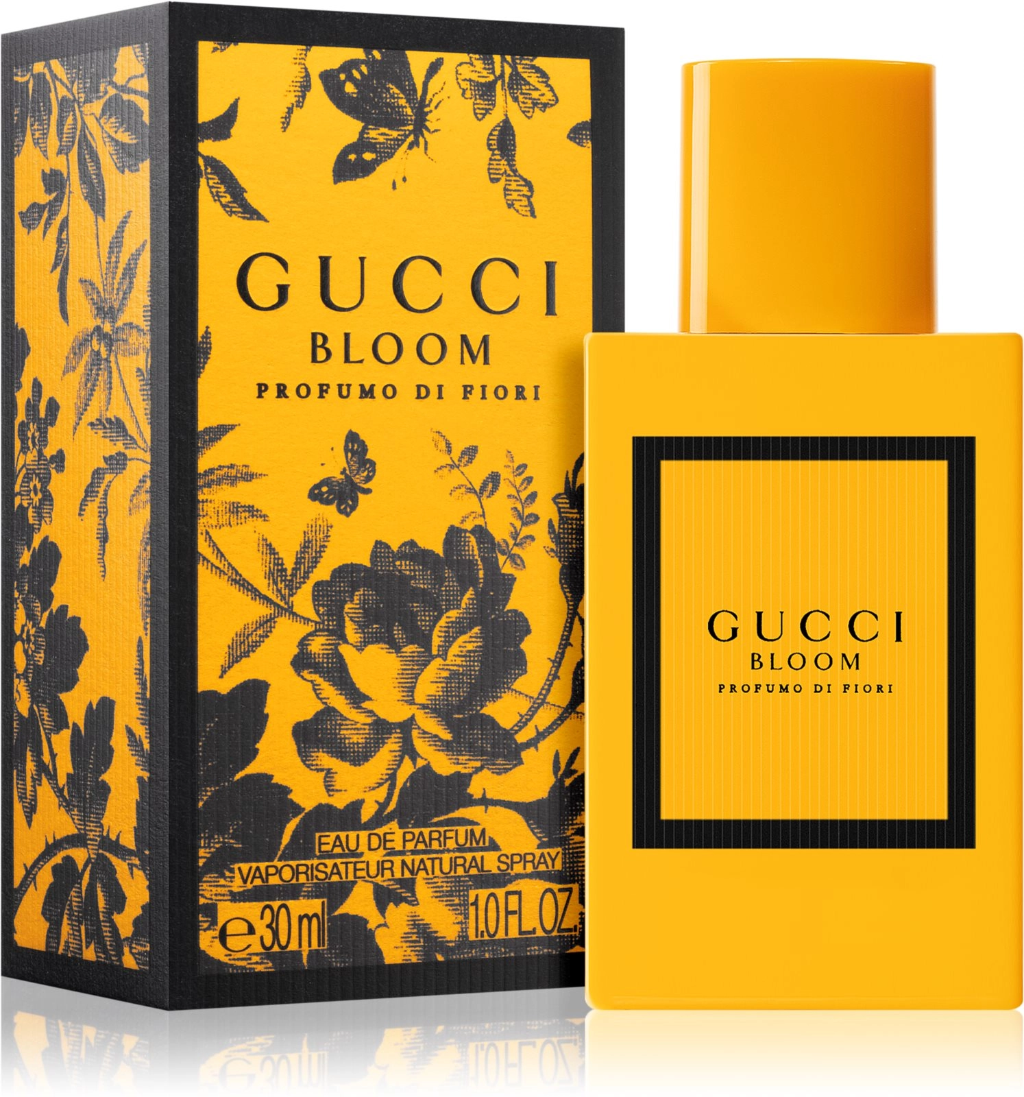 Парфюмированная вода женская - Gucci Bloom Profumo Di Fiori, 30 мл - фото N2