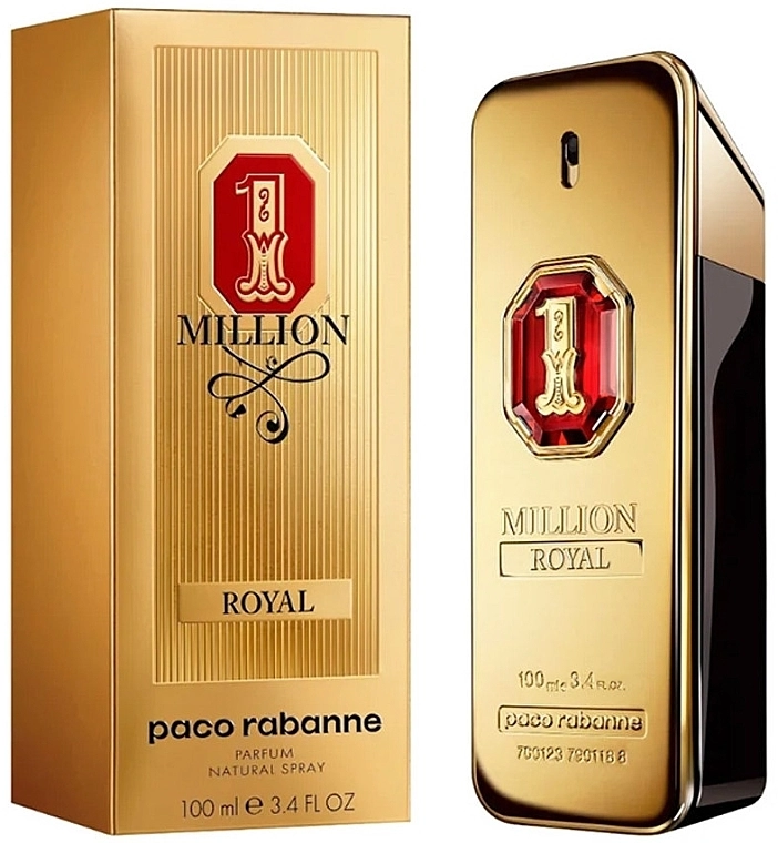 Парфюмированная вода мужская - Paco Rabanne 1 Million Royal, 100 мл - фото N2