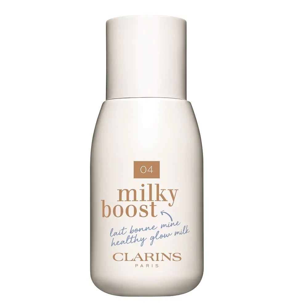 Тональна основа - Clarins Milky Boost, 04 Milky Auburn, 50 мл - фото N1