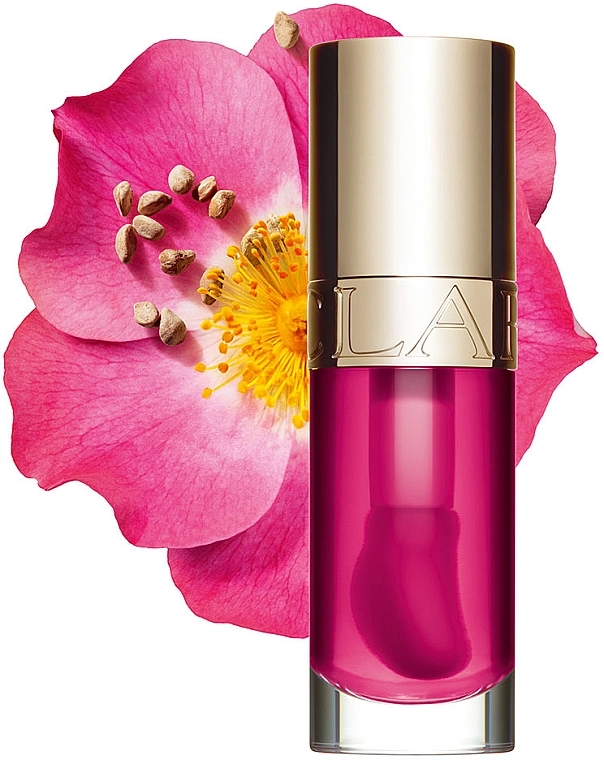 Олія для губ - Clarins Lip Comfort Oil, 02 Raspberry, 7 мл - фото N4