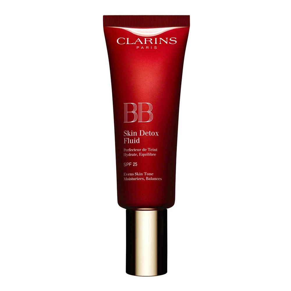 BB-флюїд з ефектом детоксу - Clarins BB Skin Detox Fluid SPF 25, 02 Medium, 45 мл - фото N1