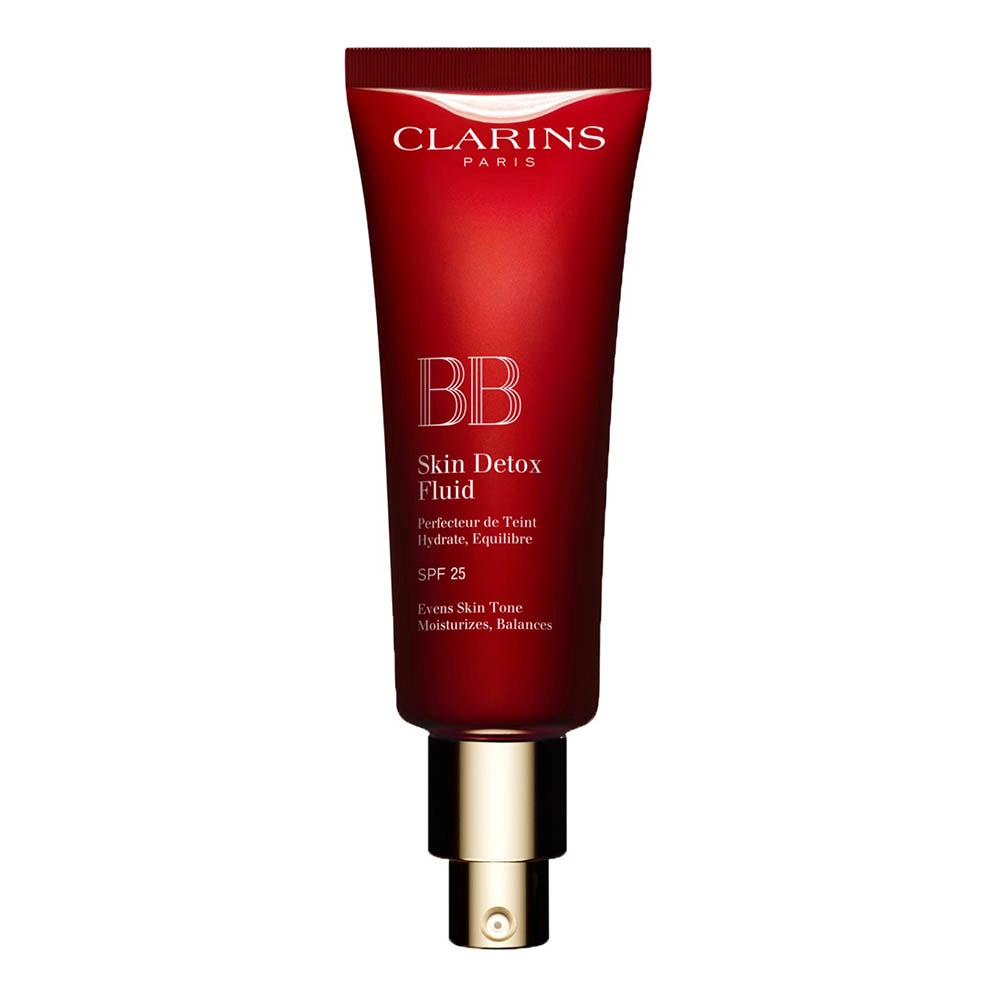 BB-флюїд з ефектом детоксу - Clarins BB Skin Detox Fluid SPF 25, 02 Medium, 45 мл - фото N2