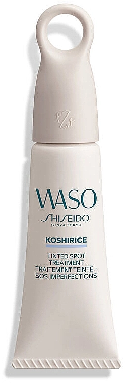 Коректор для обличчя, від плям - Shiseido Waso Koshirice Tinted Spot Treatment, 02 Natural Honey, 8 мл - фото N1