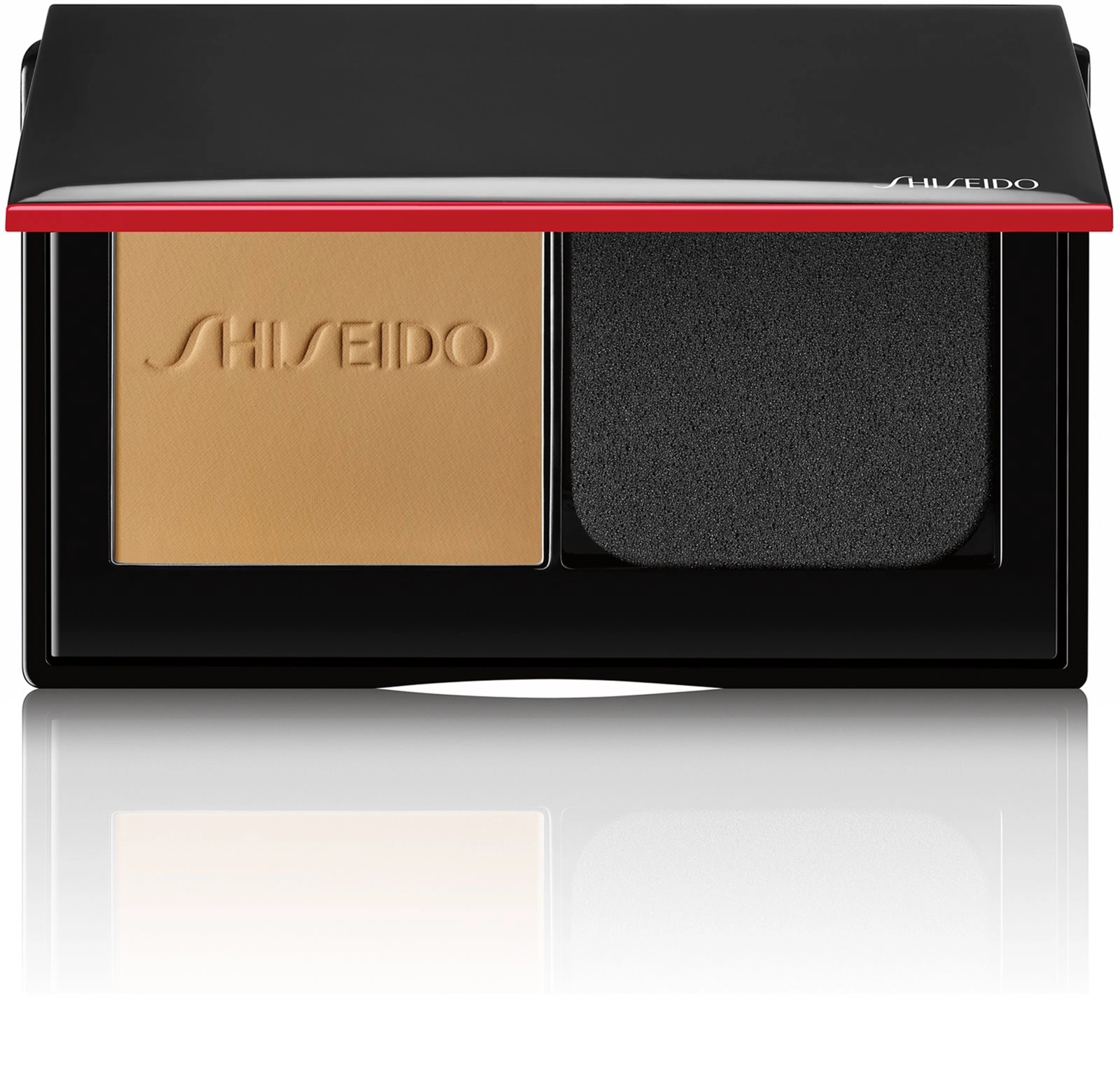 Крем-пудра для обличчя - Shiseido Synchro Skin Self-Refreshing Custom Finish Powder Foundation, 340 Oak, 9 г - фото N1