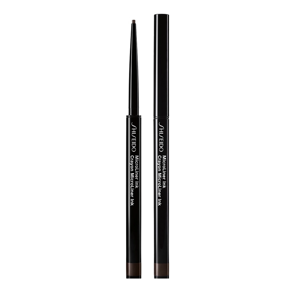 Тонкая подводка-карандаш для глаз - Shiseido Microliner Ink, 02 Brown, 0.08 г - фото N1