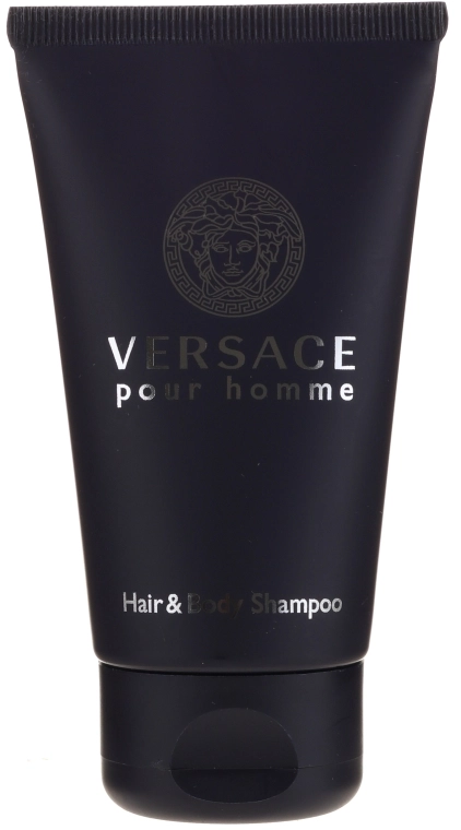 Набор - Versace Pour Homme, Туалетная вода 50 мл + Гель для душа 50 мл + Лосьон после бритья 50 мл - фото N4