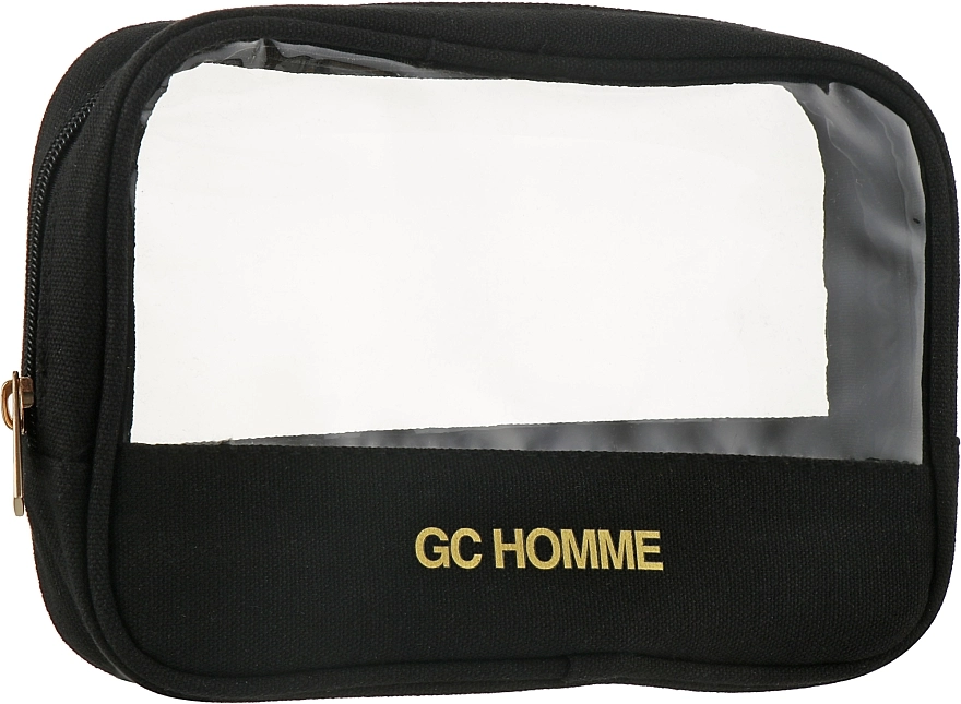 Набір GC Homme Energise (cr/50ml + sh/gel/100ml + shm/50ml + bag/1pc) - Grace Cole GC Homme Energise, Крем для обличчя 50 мл + Гель для душу 50 мл + Шампунь 50 мл + косметичка - фото N4