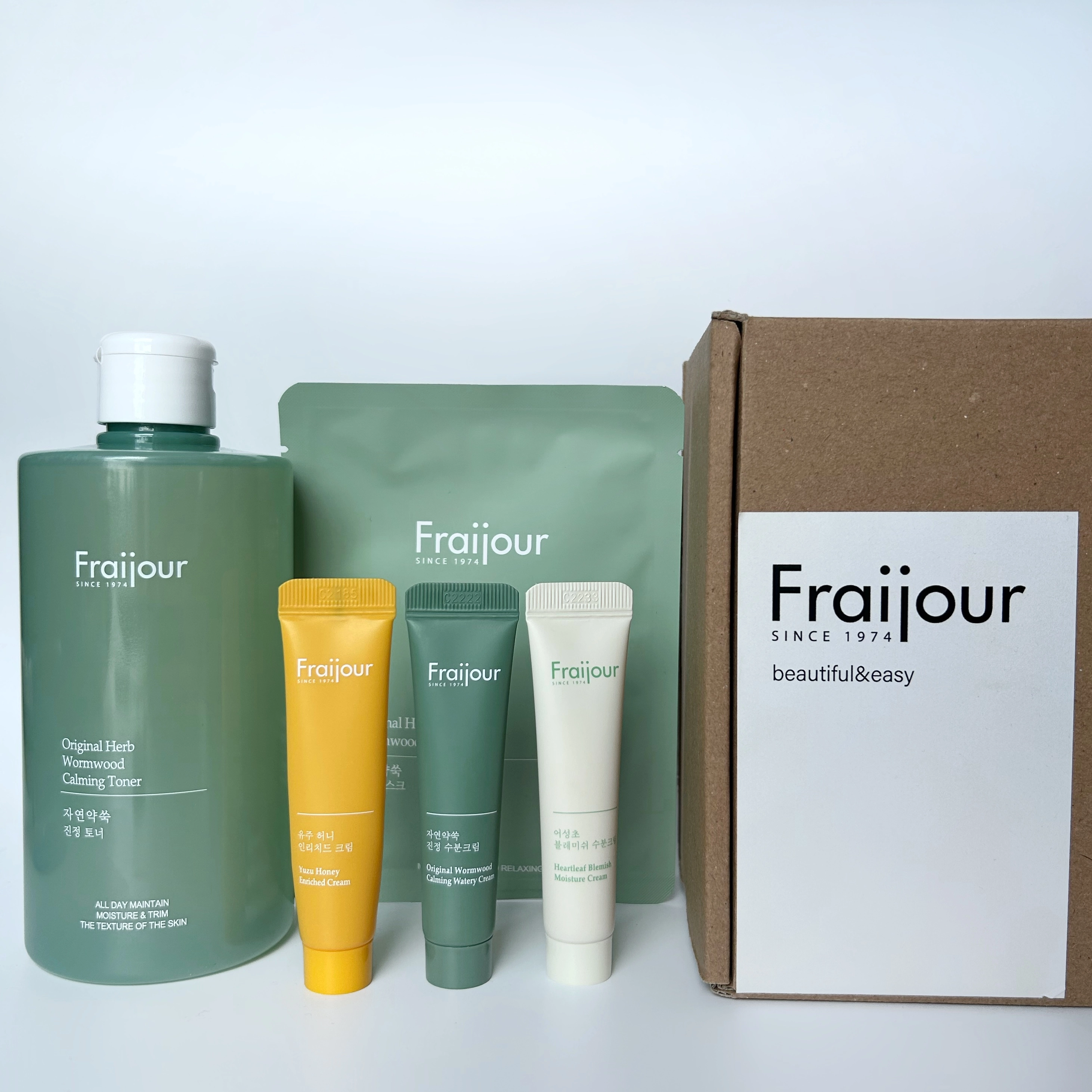 Набір базового догляду для проблемної та комбінованої шкіри - Fraijour Basic Care for Problematic and Combination Skin Kit, 5 продуктів - фото N2