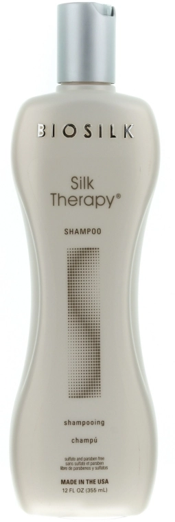 Шампунь "Шелковая терапия" - CHI Silk Therapy Shampoo, 355 мл - фото N1