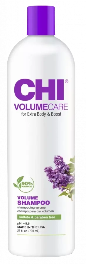 Шампунь для объема и густоты волос - CHI Volume Care Volumizing Shampoo, 739 мл - фото N1