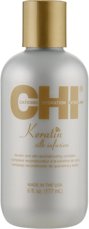 Рідкий шовк для волосся - CHI Keratin Silk Infusion, 177 мл - фото N1
