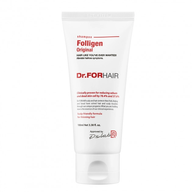 Зміцнюючий шампунь проти випадіння волосся. - Dr. ForHair Folligen Original Shampoo, 100 мл - фото N1