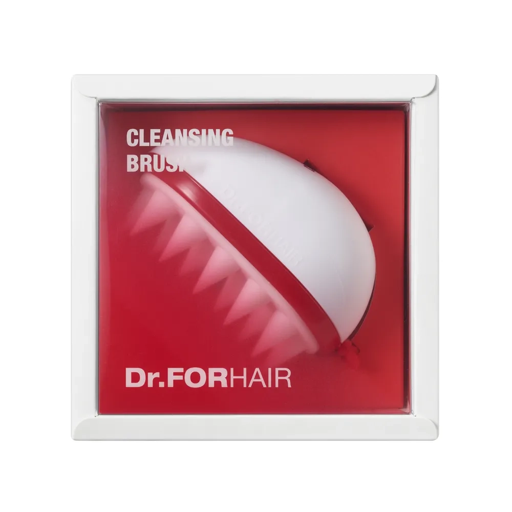 Силіконова масажна щітка для миття голови - Dr. ForHair Cleansing Scalp Brush, 1 шт - фото N9