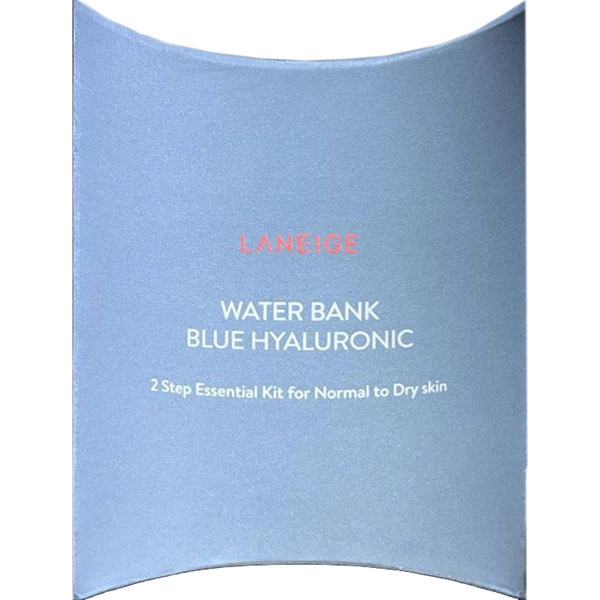 Набор для нормальной и сухой кожи лица - Laneige Water Bank Blue Hyaluronic 2 Step Essential Kit for Normal to Dry Skin, 25 мл, 2 шт - фото N2