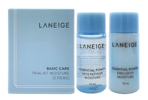 Увлажняющий набор тонер-эмульсия - Laneige Basic Care Light Trial Kit, 15 мл, 2 шт - фото N2