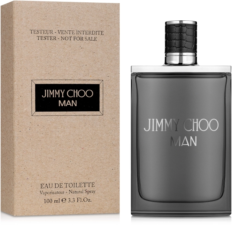 Man Туалетная вода (тестер без крышечки) - Jimmy Choo Man Eau De Toilette (ТЕСТЕР), 100 мл - фото N2