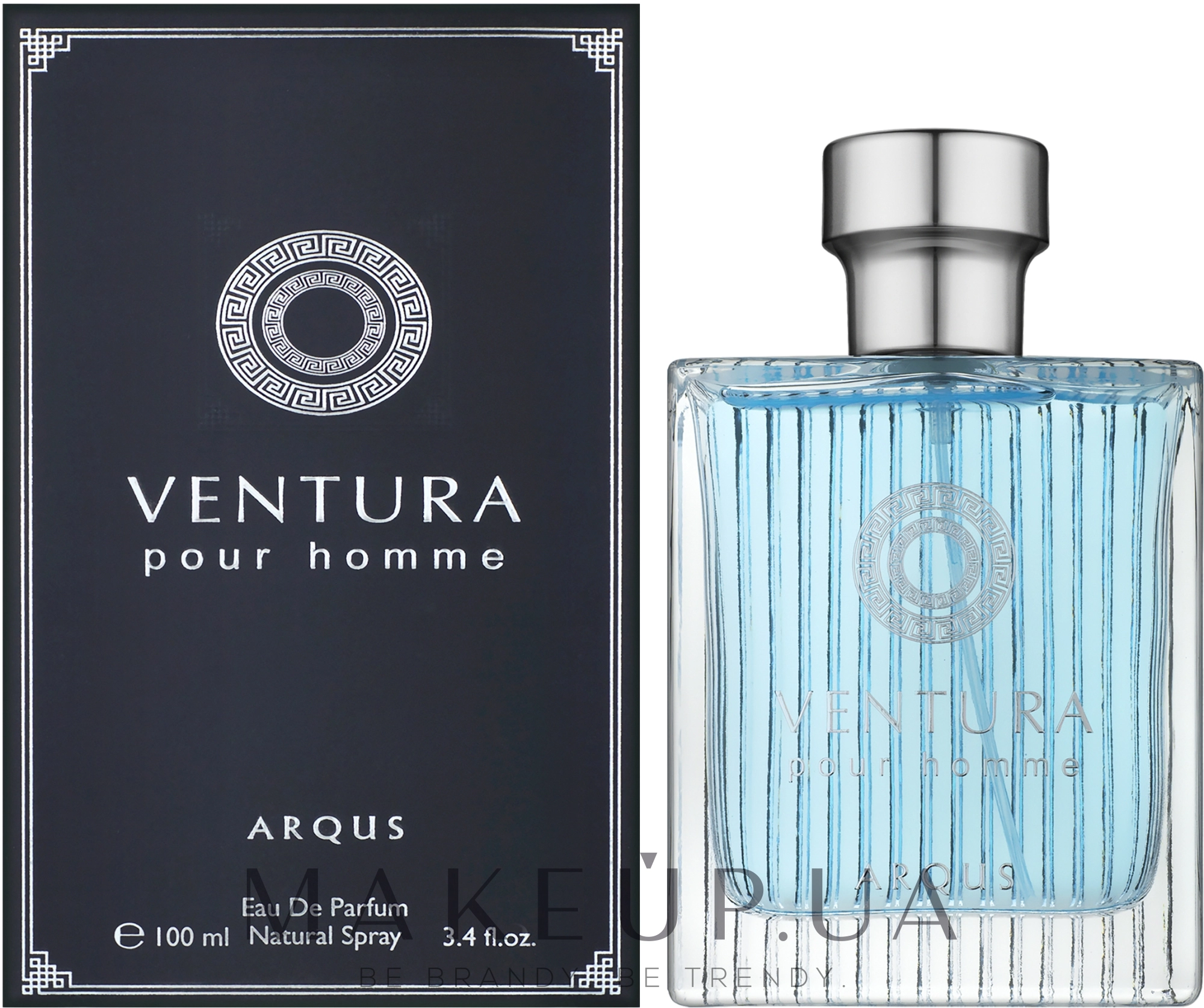Парфюмированная вода мужская - Arqus Ventura Pour Homme Eau De Parfum, 100 мл - фото N2