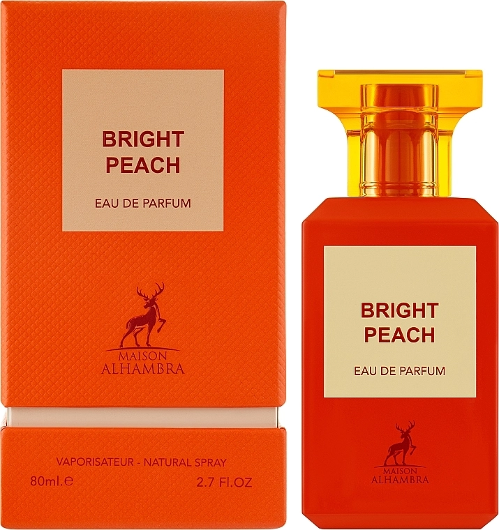 Maison Alhambra Ladies Bright Peach EDP Spray 2.7 oz Fragrances  6291108735787