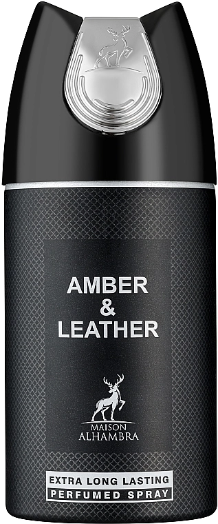 Дезодорант мужской - Alhambra Amber & Leather, 250 мл - фото N1