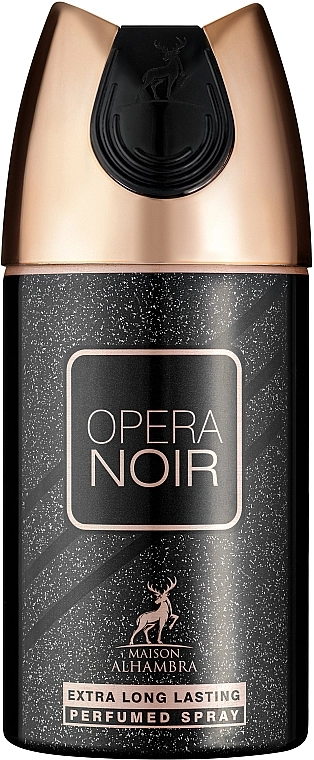Парфумований дезодорант-спрей жіночий - Alhambra Opera Noir, 250 мл - фото N1