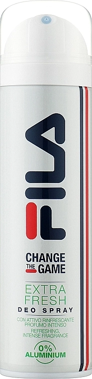 Дезодорант-спрей - FILA Extra Fresh Deodorant Spray, 150 мл - фото N1