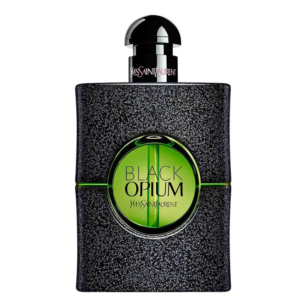 Парфюмированная вода женская - Yves Saint Laurent Black Opium Illicit Green, 75 мл - фото N1