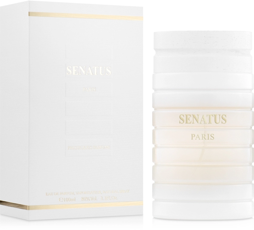 Парфумована вода чоловіча - Prestige Parfums Senatus White, 100 мл - фото N3