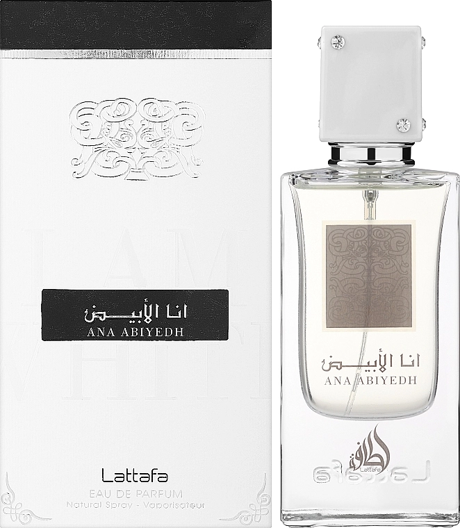 Парфюмированная вода унисекс - Lattafa Perfumes Ana Abiyedh, 60 мл - фото N2