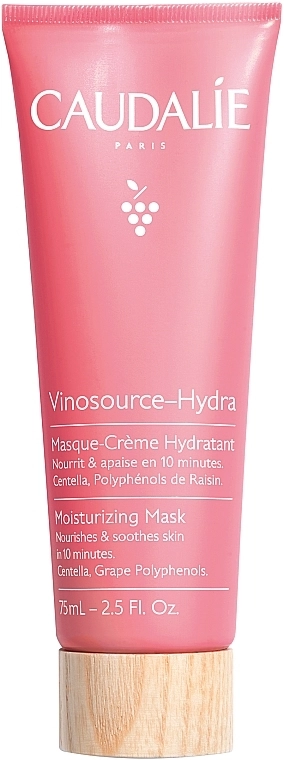 Маска "Интенсивное увлажнение для лица и глаз" - Caudalie Vinosource-Hydra Moisturizing Mask, 75 мл - фото N1