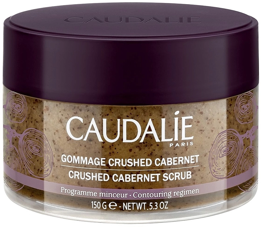 Скраб для тіла тонізуючий Каберне - Caudalie Vinotherapie Crushed Cabernet Scrub, 150 мл - фото N1