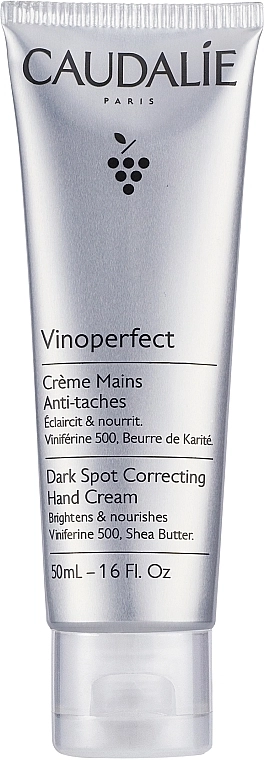 Крем для рук проти пігментних плям - Caudalie Vinoperfect Dark Spot Correcting Hand Cream, 50 мл - фото N1